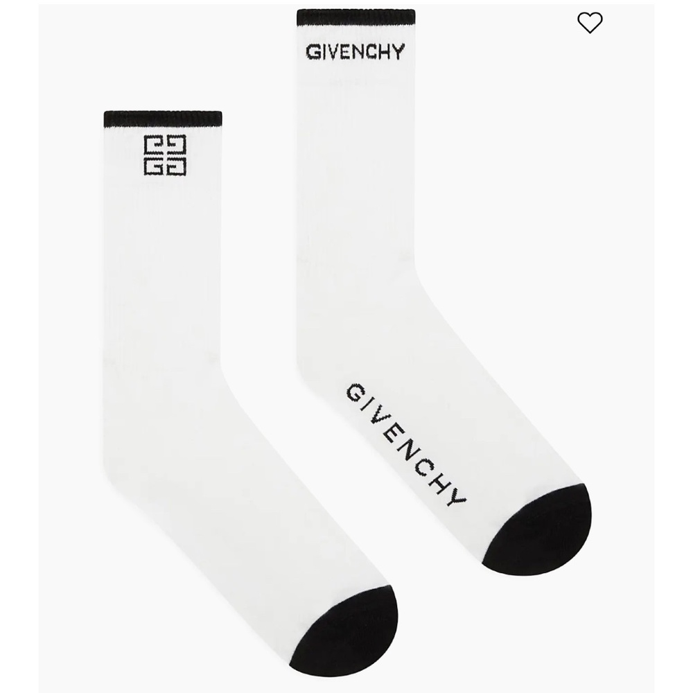 NIB Givenchy 4G Logo Socks